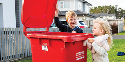 Econowaste Auckland Council Rates funded Existing Customers