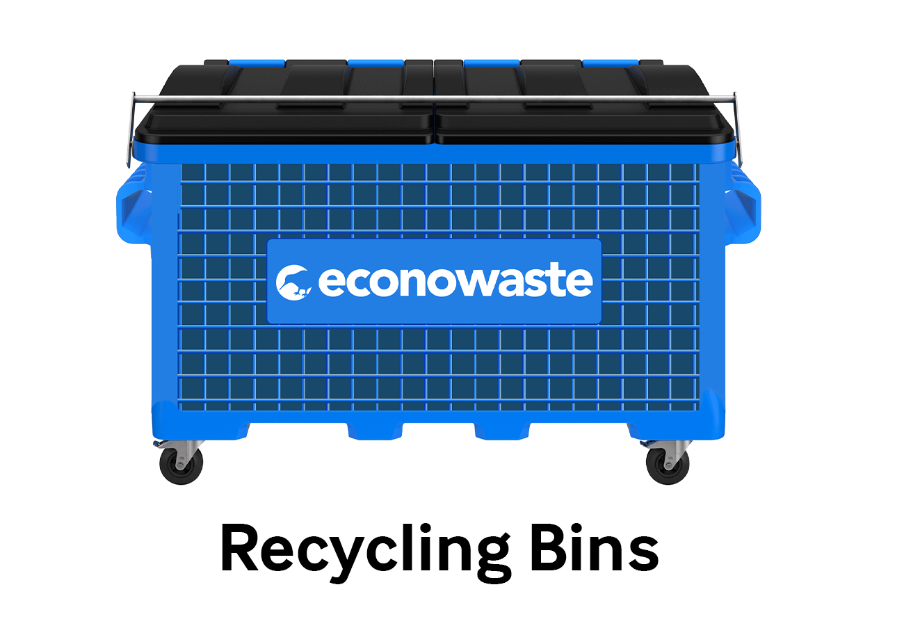 Recycling bin Econowaste desktop