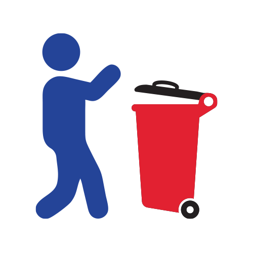 80L Prepaid Tag Wheelie Bin
